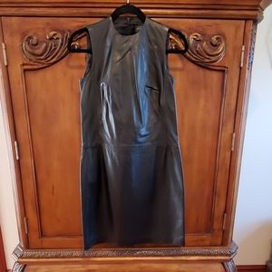 Banana Republic Leather Dress